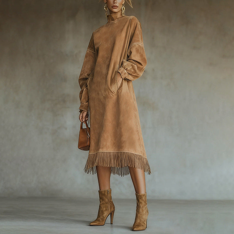 Olivia - Turtleneck Dress
