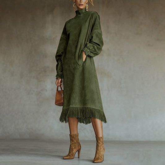 Olivia - Turtleneck Dress