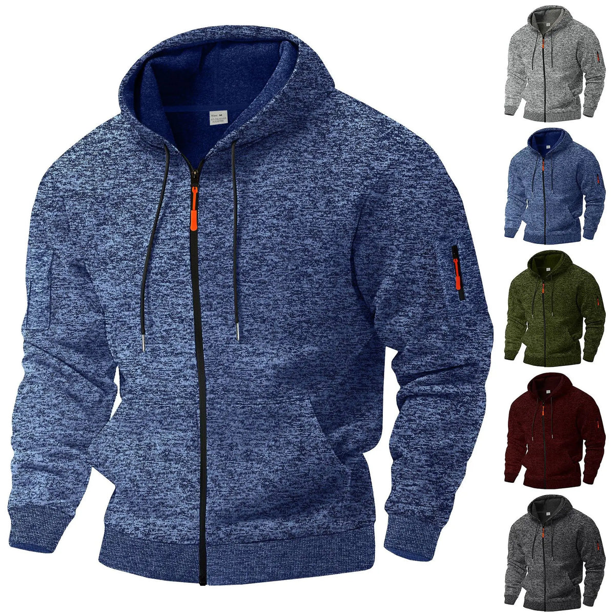 Marius - Zip Up Everyday Hoodie